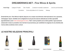 Dreamdrinks.net, vendita online vini e liquori  - Dreamdrinks.net