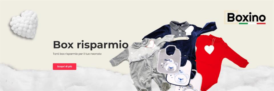 Boxino, vendita online box di indumenti per neonati, bambini e ragazzi  - Boxino.it